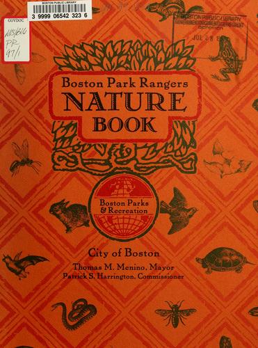 Boston park rangers nature book