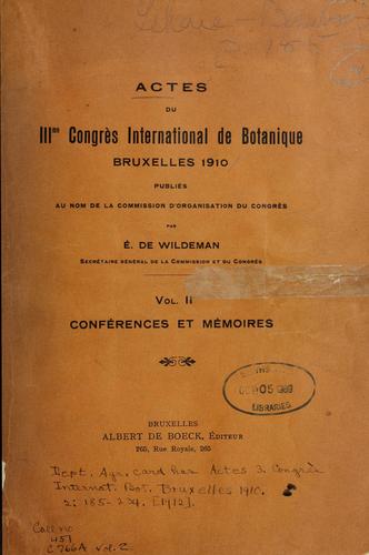 Notes sur la Systématique des bambusées
