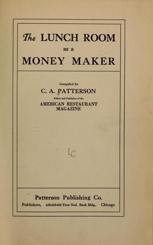The lunch room as a money maker