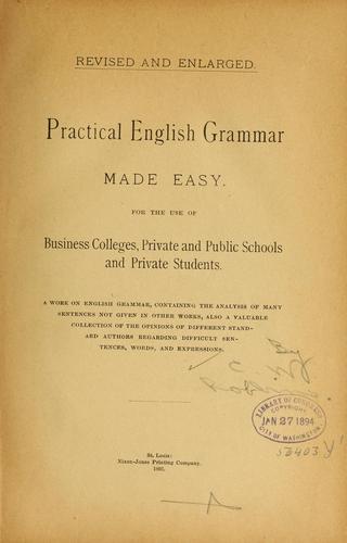 Practical English grammar made easy