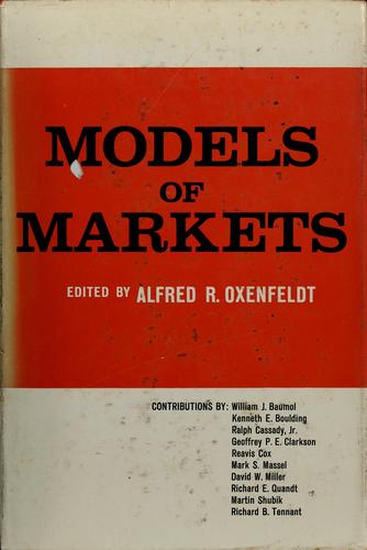 Models of markets