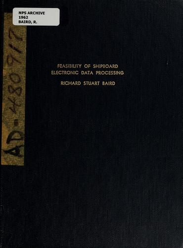 Feasibilty of Shipboard Electronic Data Processing