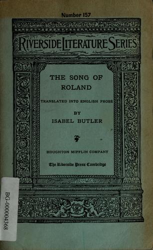 The song of Roland