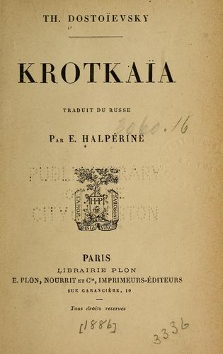 Krotkaïa