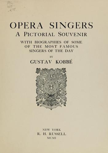 Opera singers