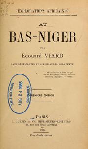 Au Bas-Niger