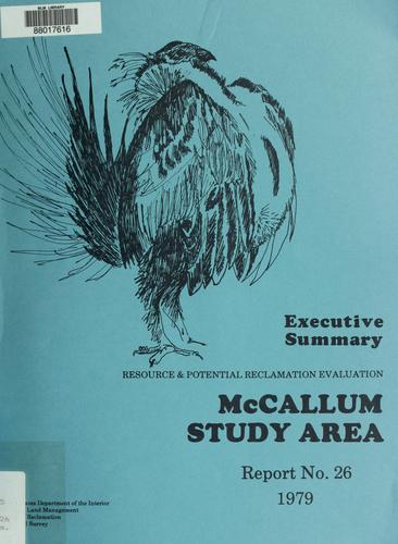 McCallum study area