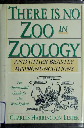 There is no zoo in zoology