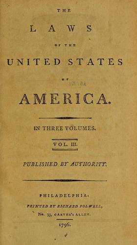 The laws of the United States of America