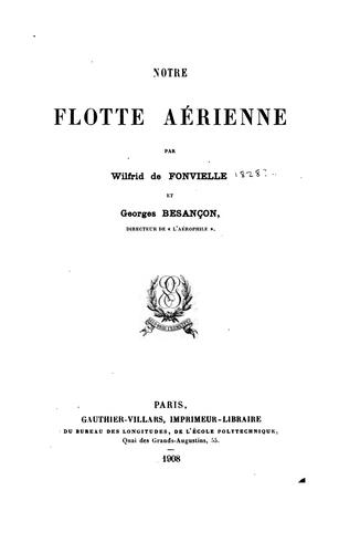 Notre flotte aérienne