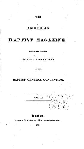 The American Baptist Magazine