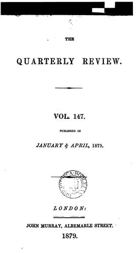 THE QUARTERLY REVIEW