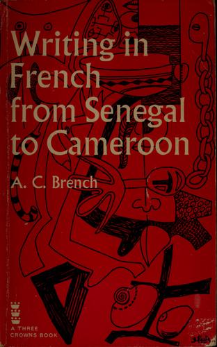 Writing in French from Senegal to Cameroon