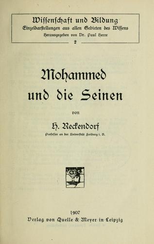 Mohammed und die Seinen