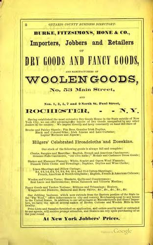 Gazetteer and business directory of Ontario County