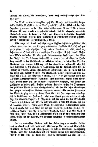 Geschichte des Theaters in Mähren und Oesterreichisch Schlesien. [Followed by] J. Chytil, Die ...