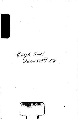 Account of a mineralogical excursion to the county of Donegal