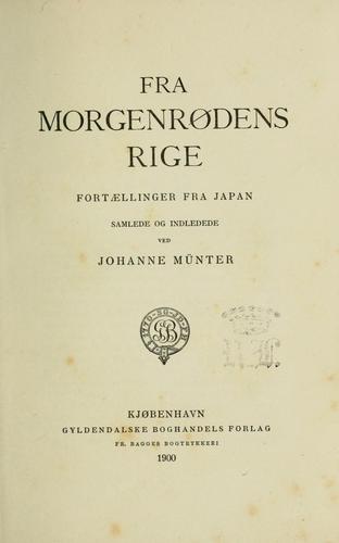 Fra morgenrodens rige