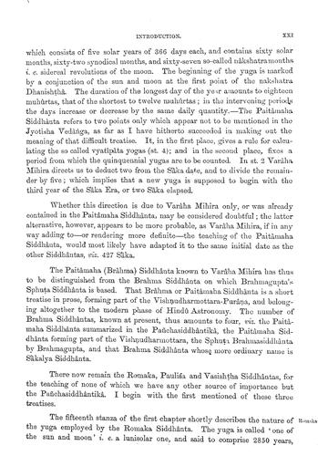 The Panchasiddhantika