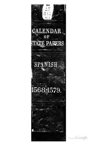Calendar of Letters and State Papers Relating to English Affairs [of the ...