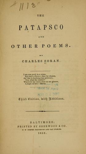 The Patapsco and other poems