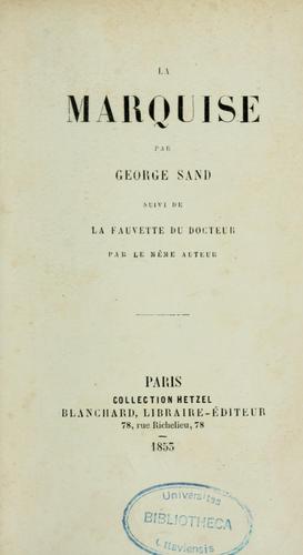 La marquise