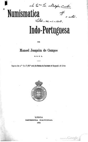 Numismatica indo-portuguesa