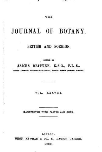 Journal of Botany, British and Foreign