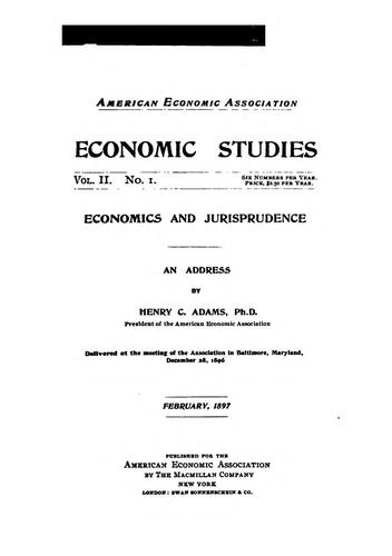Economics and jurisprudence