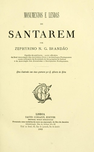 Monumentos e lendas de Santarem