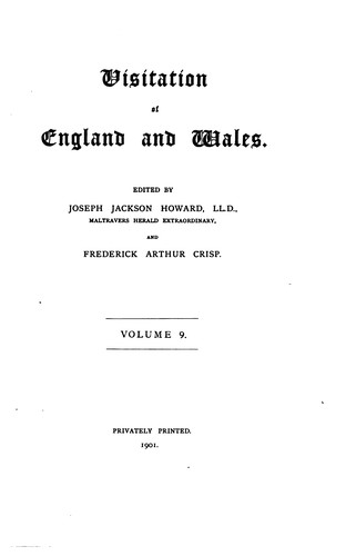 Visitation of England and Wales
