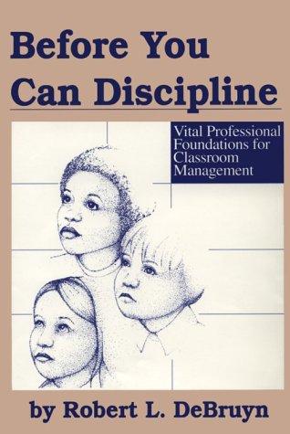Before you can discipline