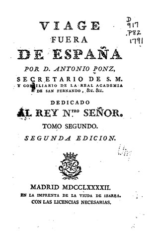 Viage fuera de España