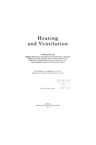 Heating and ventilation