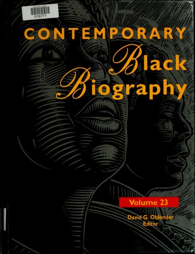 Contemporary Black biography.