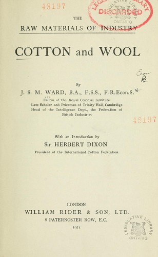 Cotton and wool