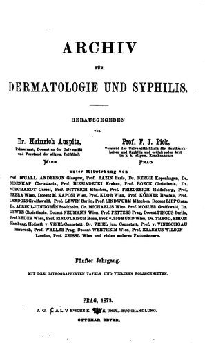 Archiv fuer dermatologie und syphilis