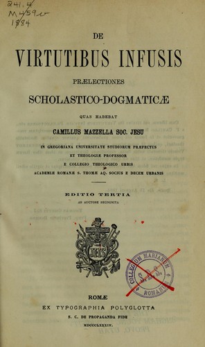 De virtutibus infusis