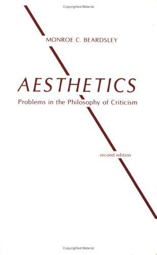 Aesthetics, problems in the philosophy of criticism