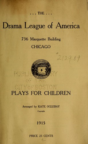 Plays for children