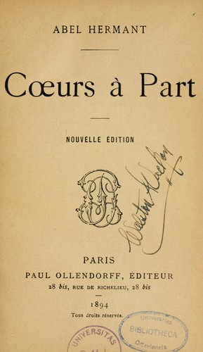 Coeurs à part