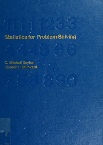 Statistics for problem solving