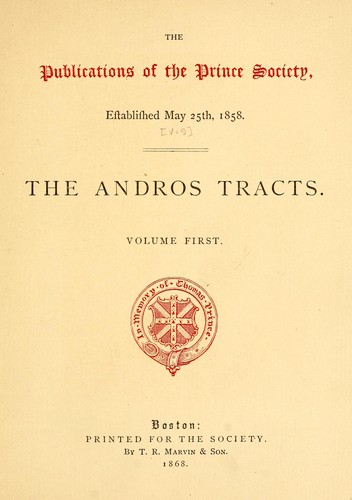 The Andros tracts