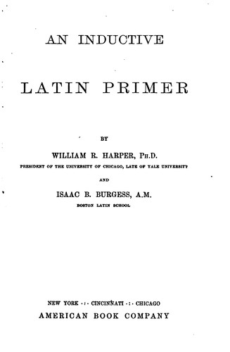 An inductive Latin primer