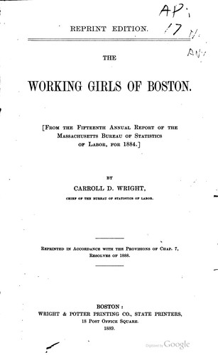 The working girls of Boston