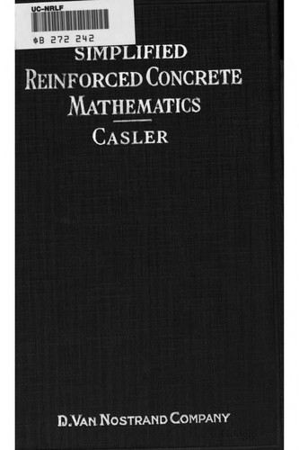 Simplified reinforced concrete mathematics