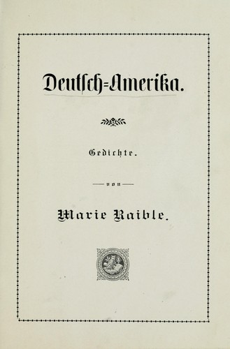Deutsch-Amerika