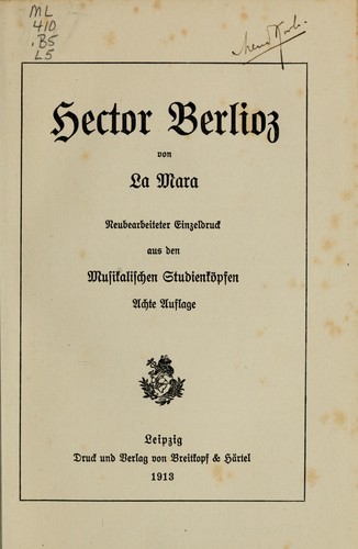 Hector Berlioz