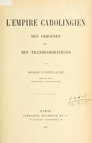 L' Empire carolingien