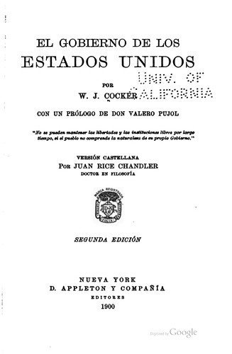 El gobierno de los Estados Unidos